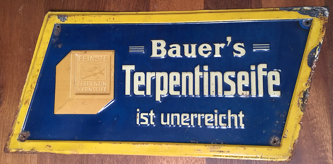 Bauer's Terpentinseife